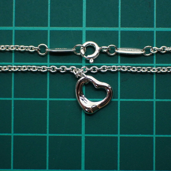 TIFFANY 925 open heart bracelet - Picture 7 of 7